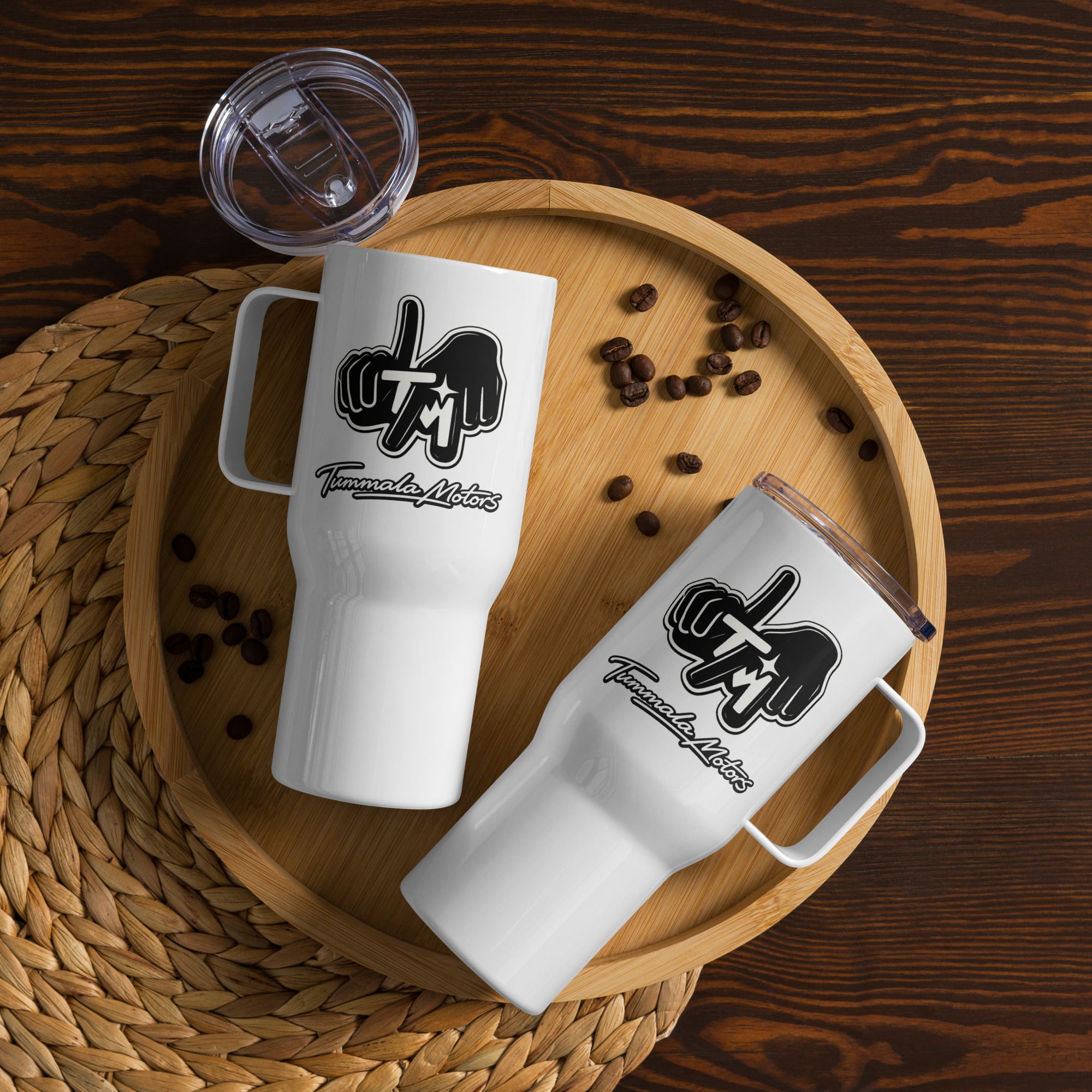 TM Travel Mug With Handle - Image 6