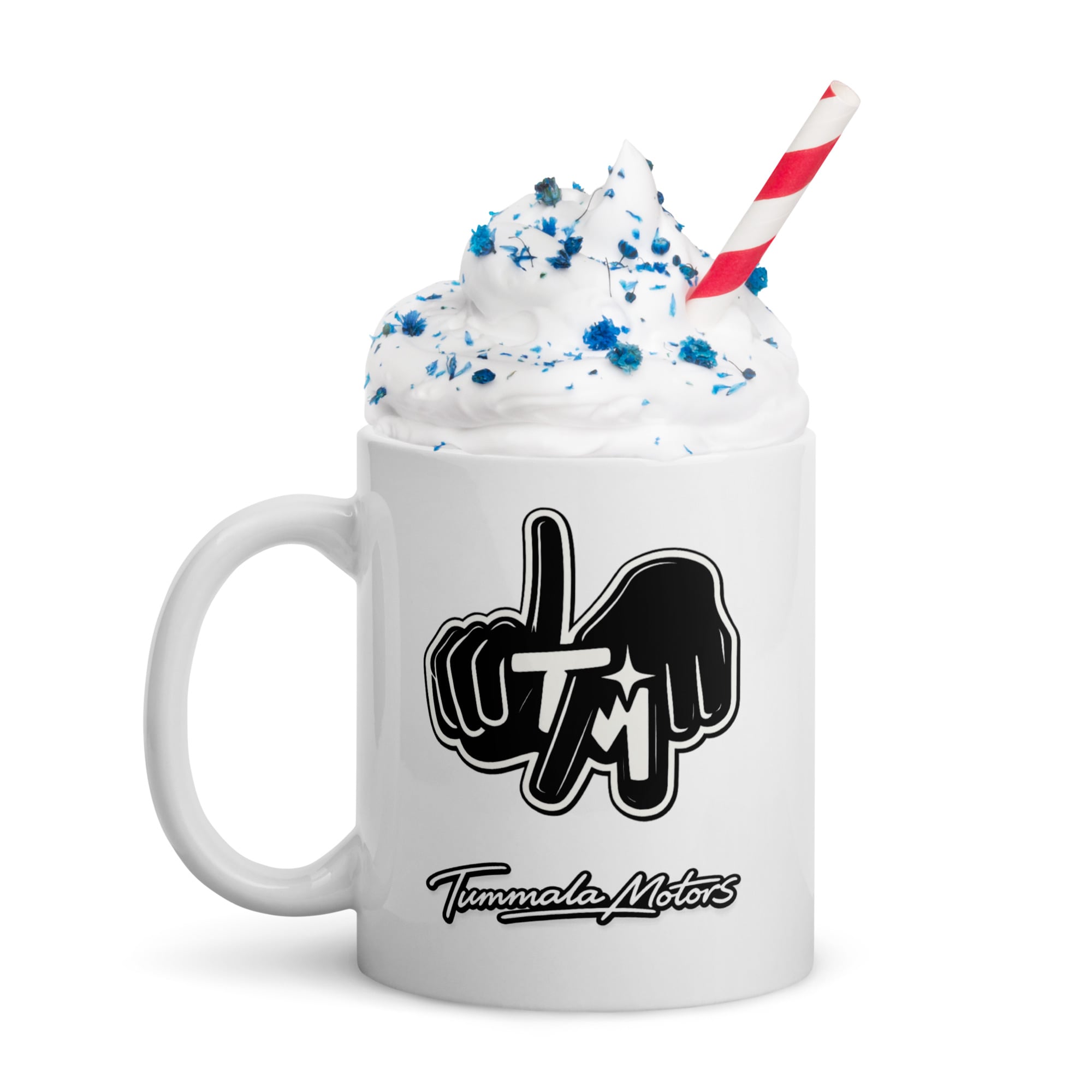 Tummala Motors White Glossy Ceramic Mug - Image 8