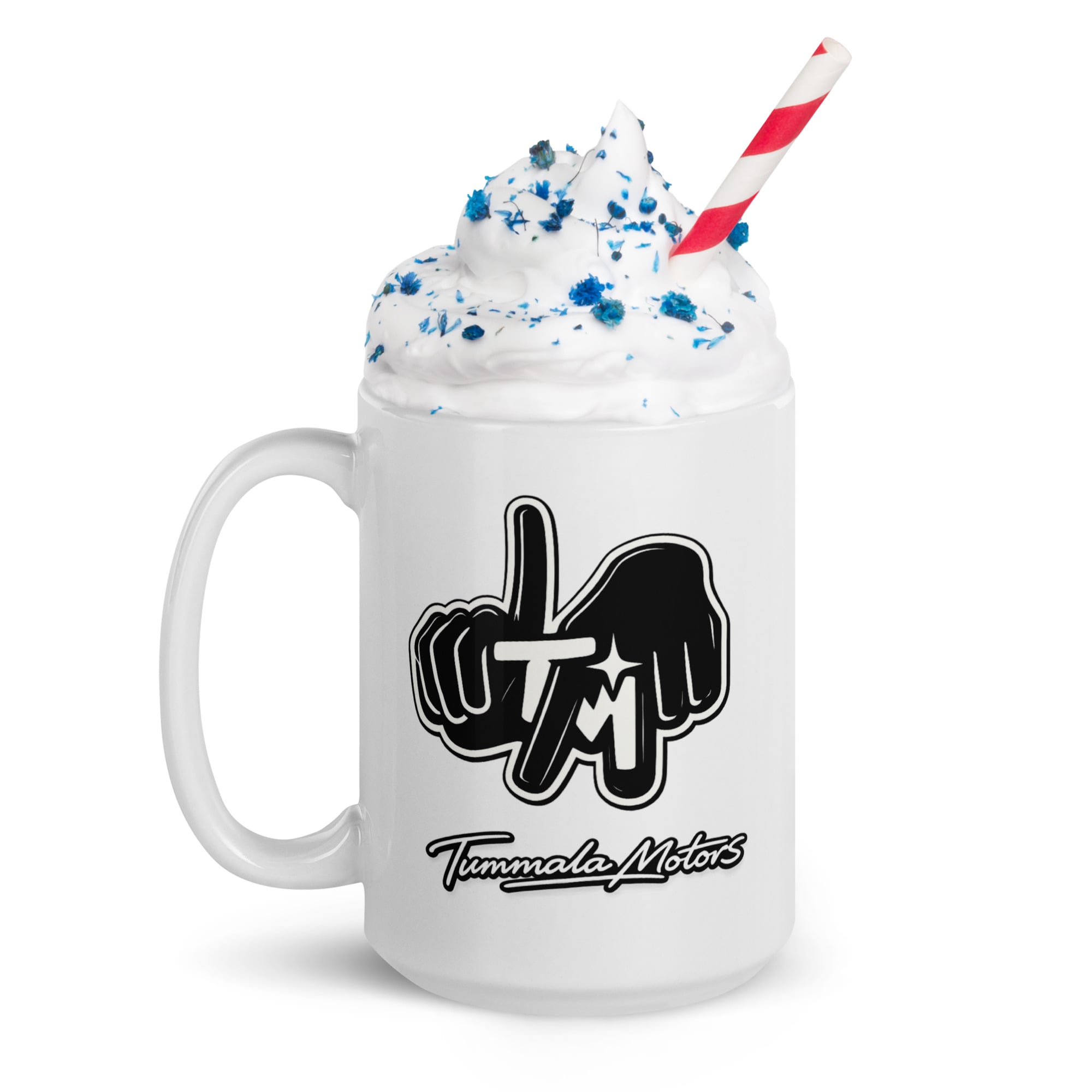 Tummala Motors White Glossy Ceramic Mug - Image 9