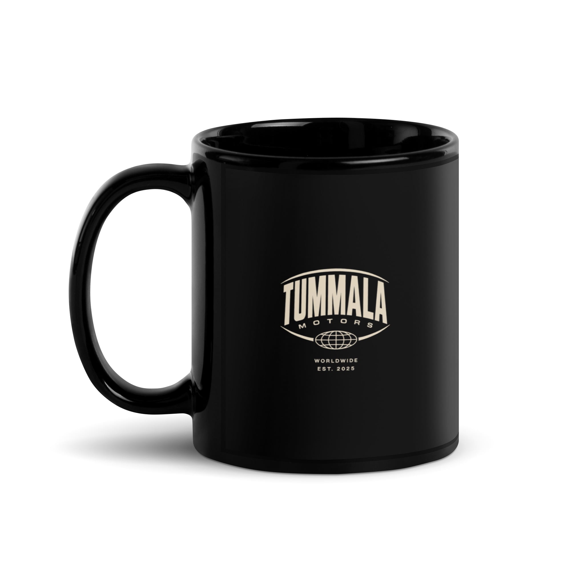 TM Worldwide Black Glossy Mug - Image 2