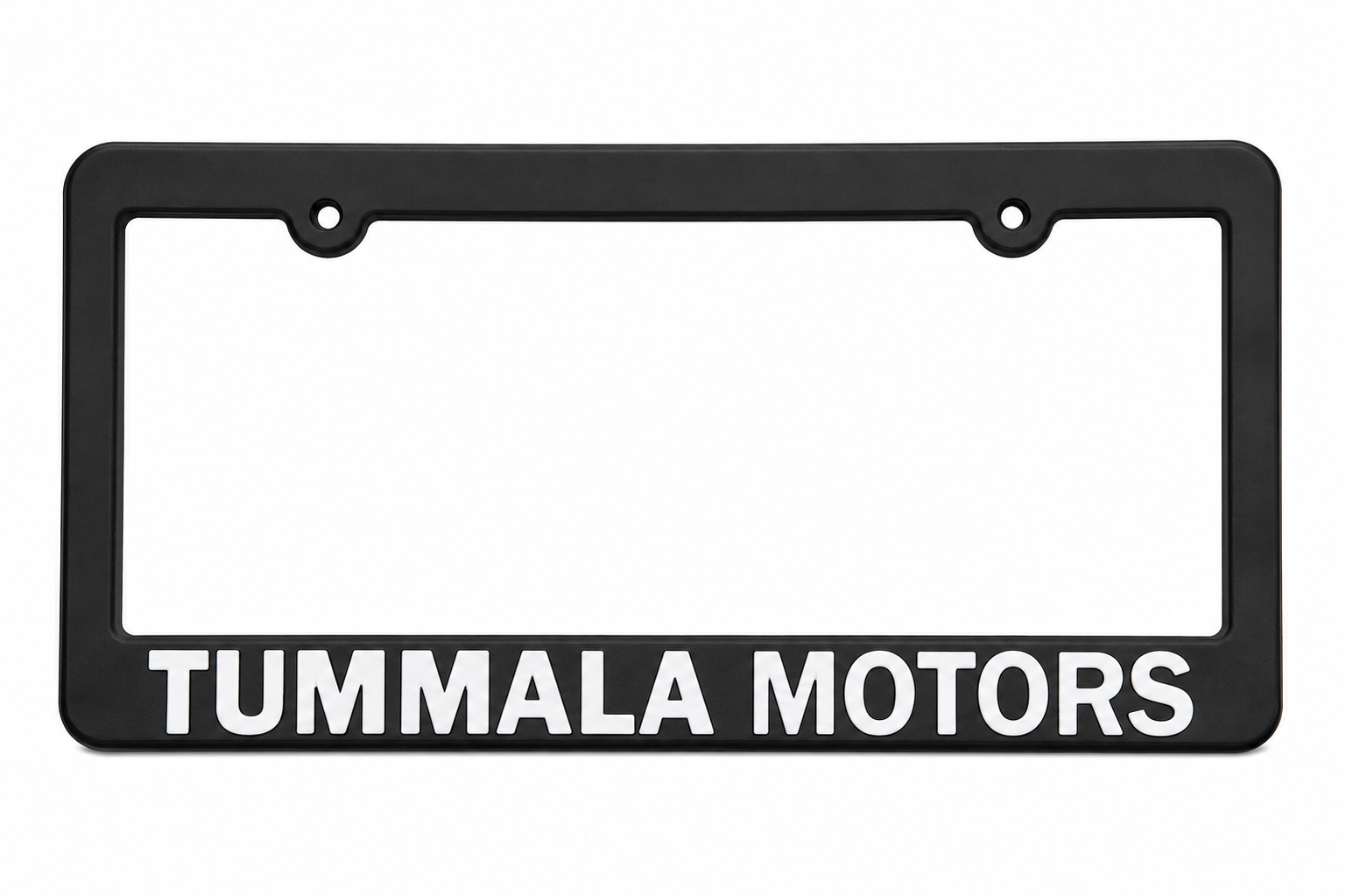 TM License Plate Frame Set